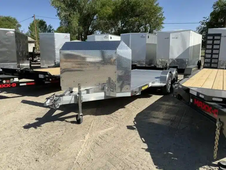 2025 Aluma 82″ X 18′ Tandem Axle Aluminum Equipment Trailer