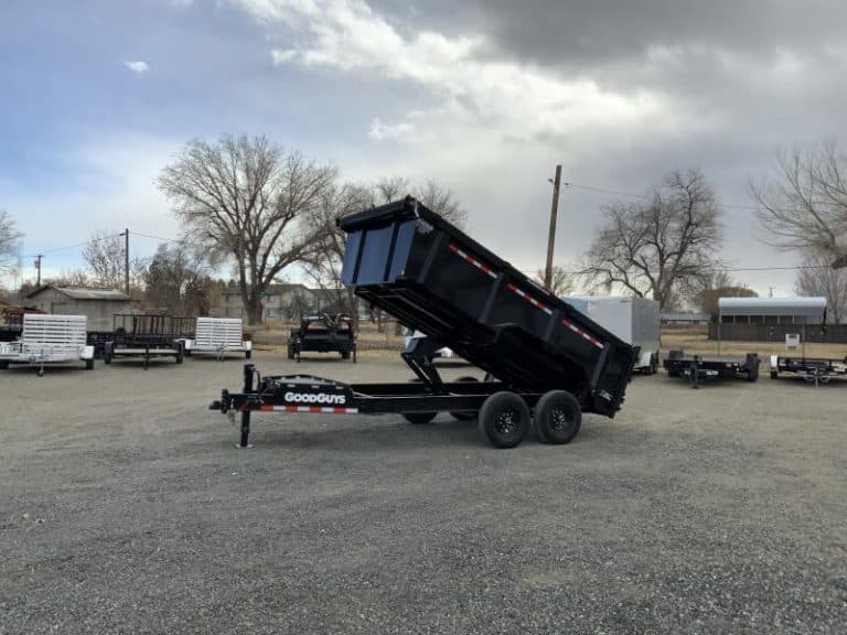 2025 GoodGuys 83″ x 14′- 3′ Sides Low Profile Dump Trailer