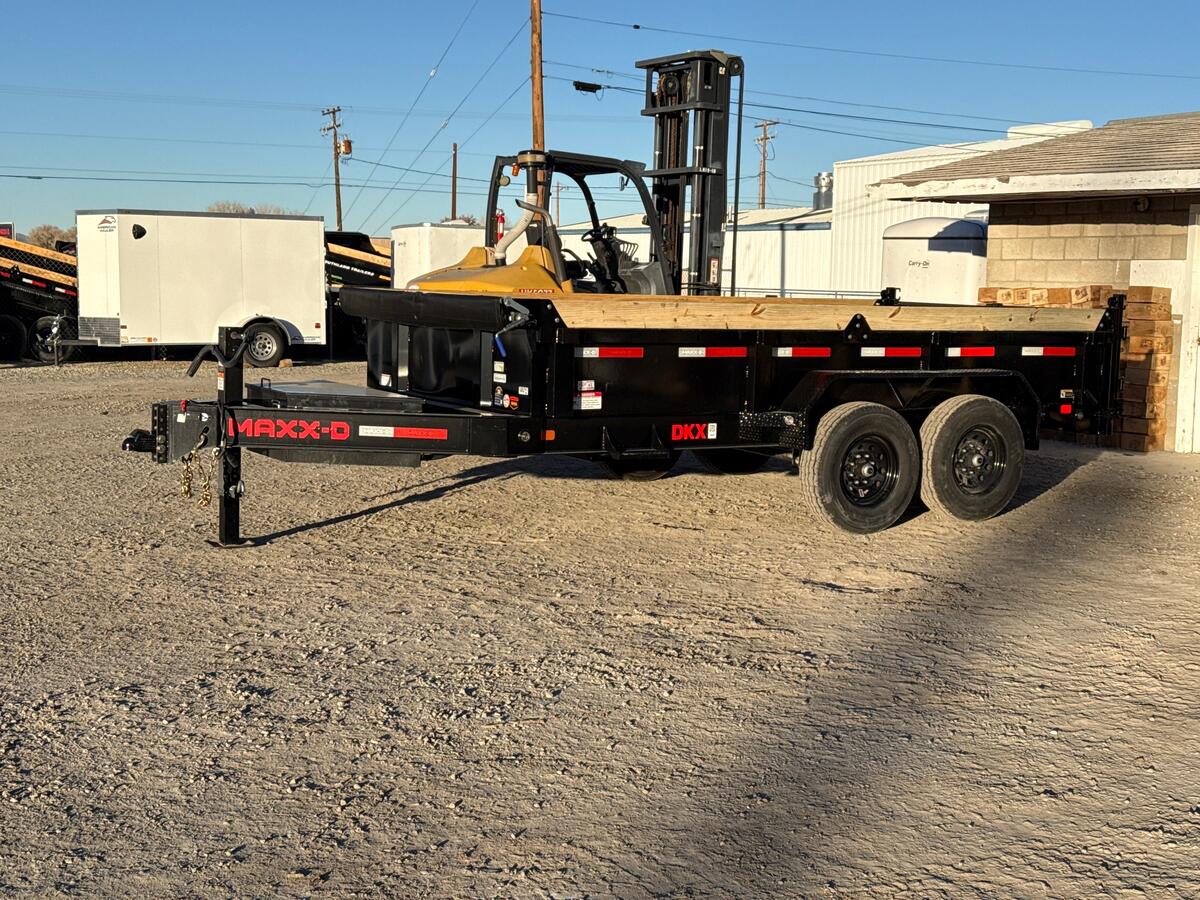 2026 Maxx-D 14’ x 83” Dump Trailer – 14K GVWR – Stock #M140207