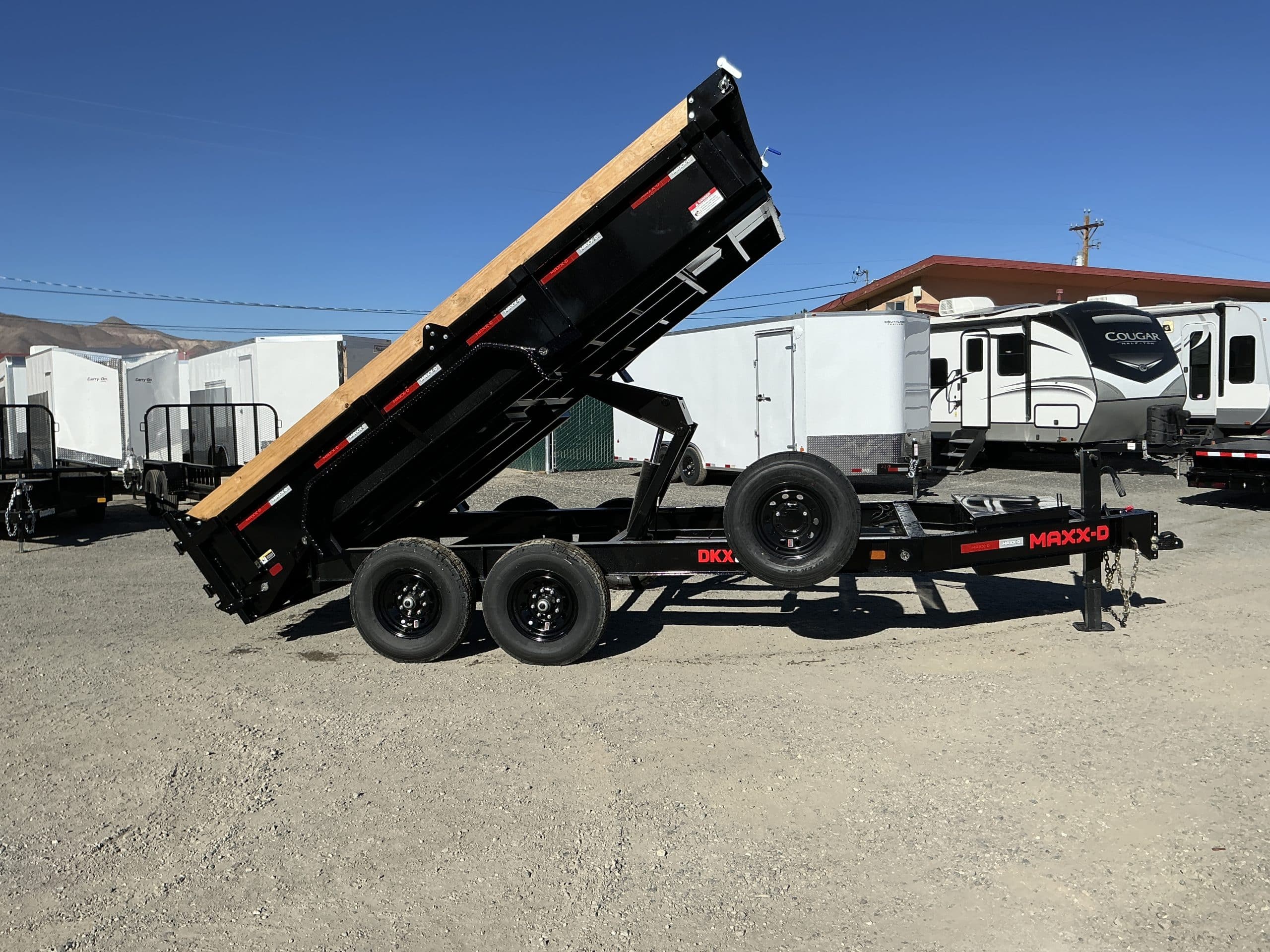 2026 Maxx-D 14’ x 83” Dump Trailer – 14K GVWR – Stock #M140221